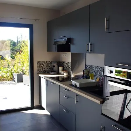 Cote Et Mer - Appartement Haut Standing Dans Villa Avec Piscine Et Vue Mer Taglio-Isolaccio Exterior photo