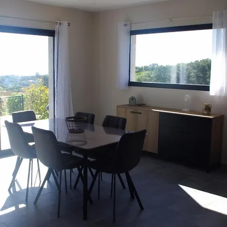 Cote Et Mer - Appartement Haut Standing Dans Villa Avec Piscine Et Vue Mer Taglio-Isolaccio Exterior photo